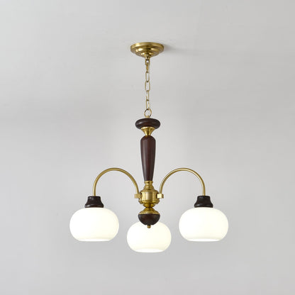 Arched Globe Chandelier