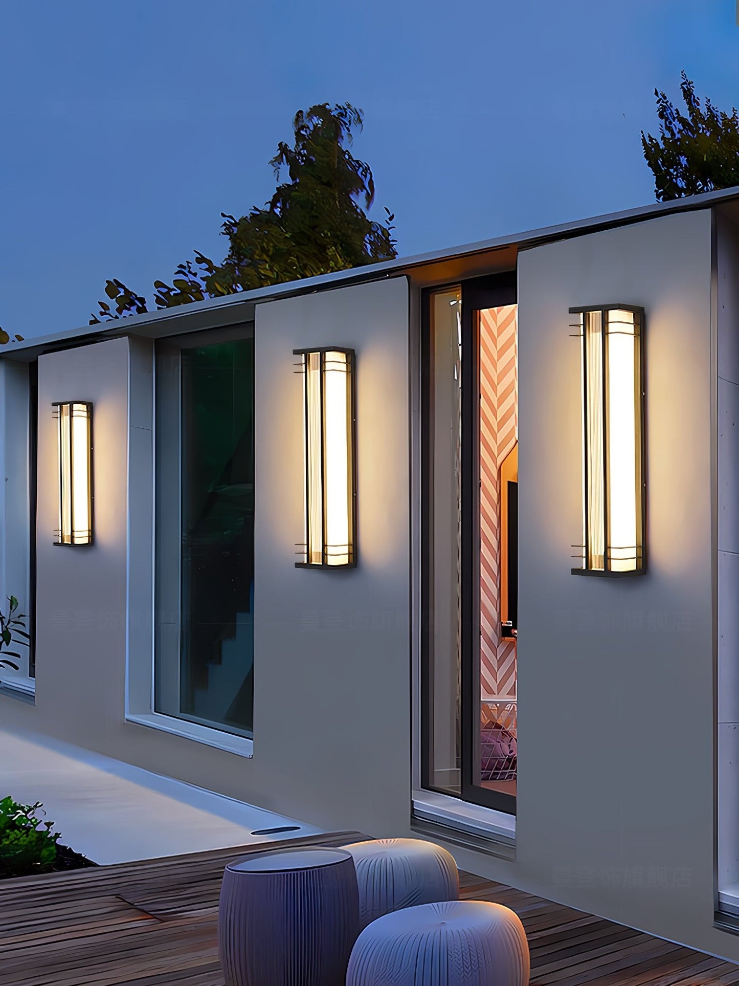 Double Axis Outdoor Wall Lamp