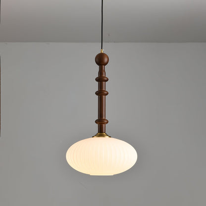 Edison Wood Pendant Light