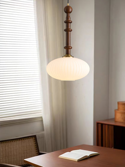 Edison Wood Pendant Light