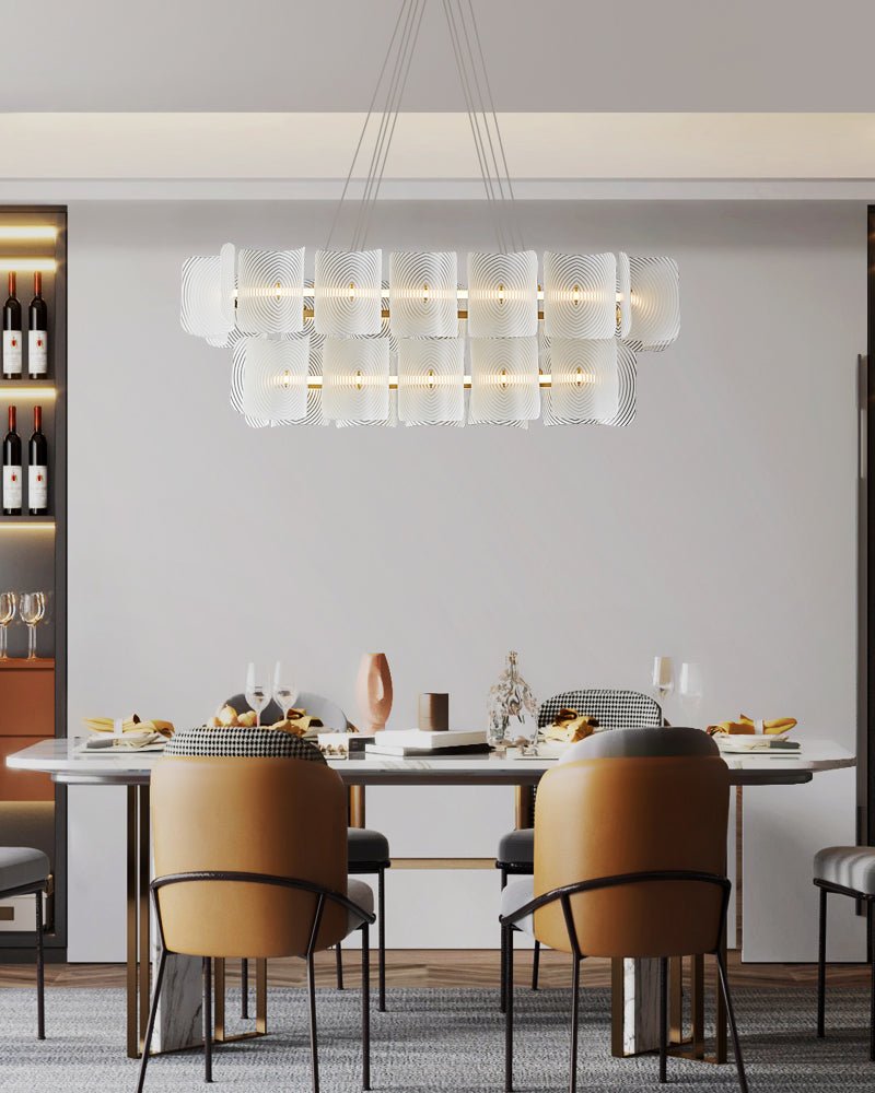 Helios Rectangle Pendant Lamp