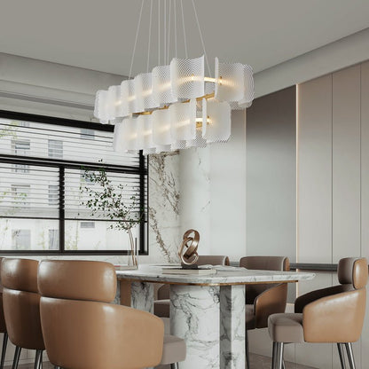 Helios Rectangle Pendant Lamp