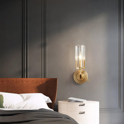 Kayla Brass Wall Lamp