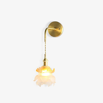 Laura Brass Wall Lamp