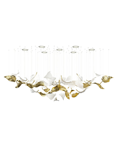 Linden Leaves Chandelier