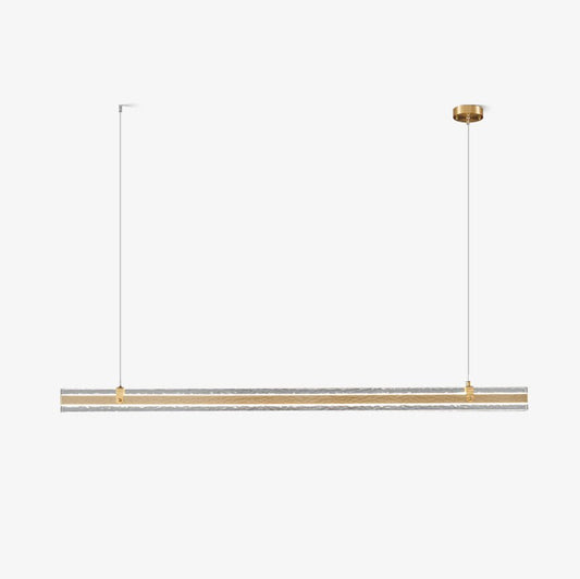 Linear Ribbon Island Pendant Light