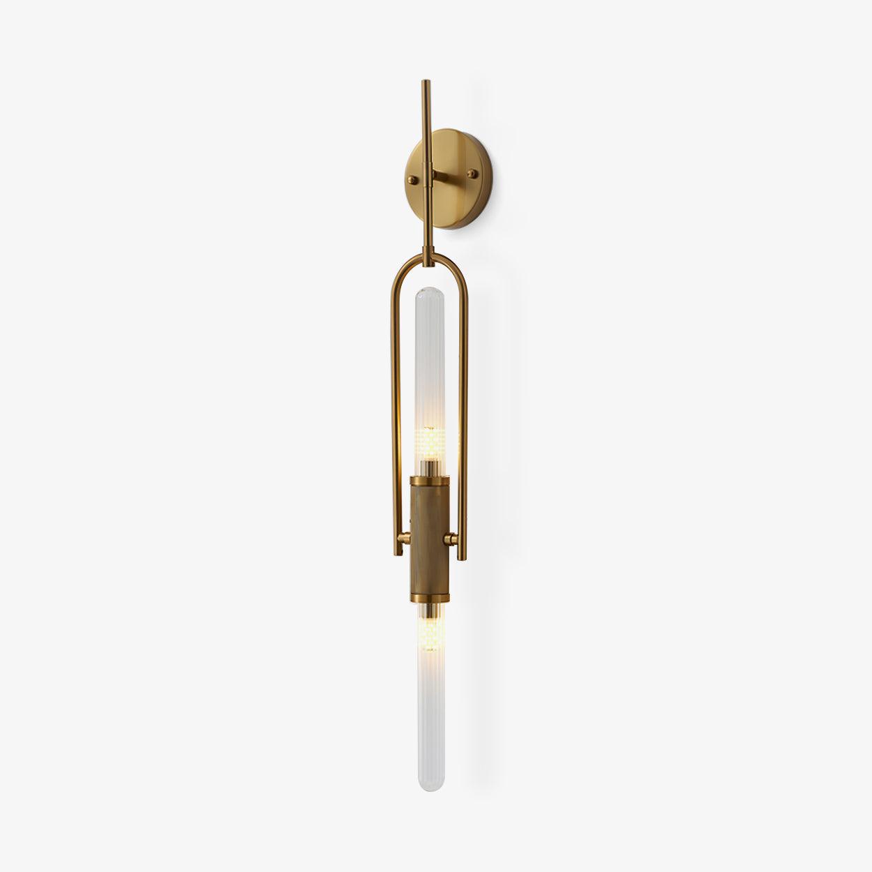 Long Arc Glass Wall Lamp