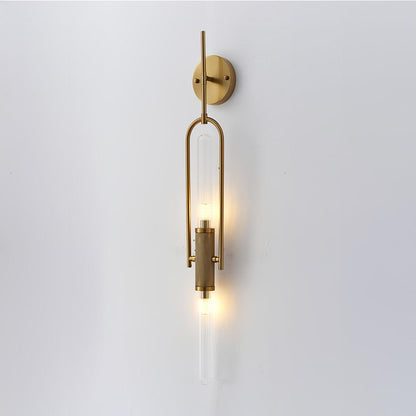 Long Arc Glass Wall Lamp