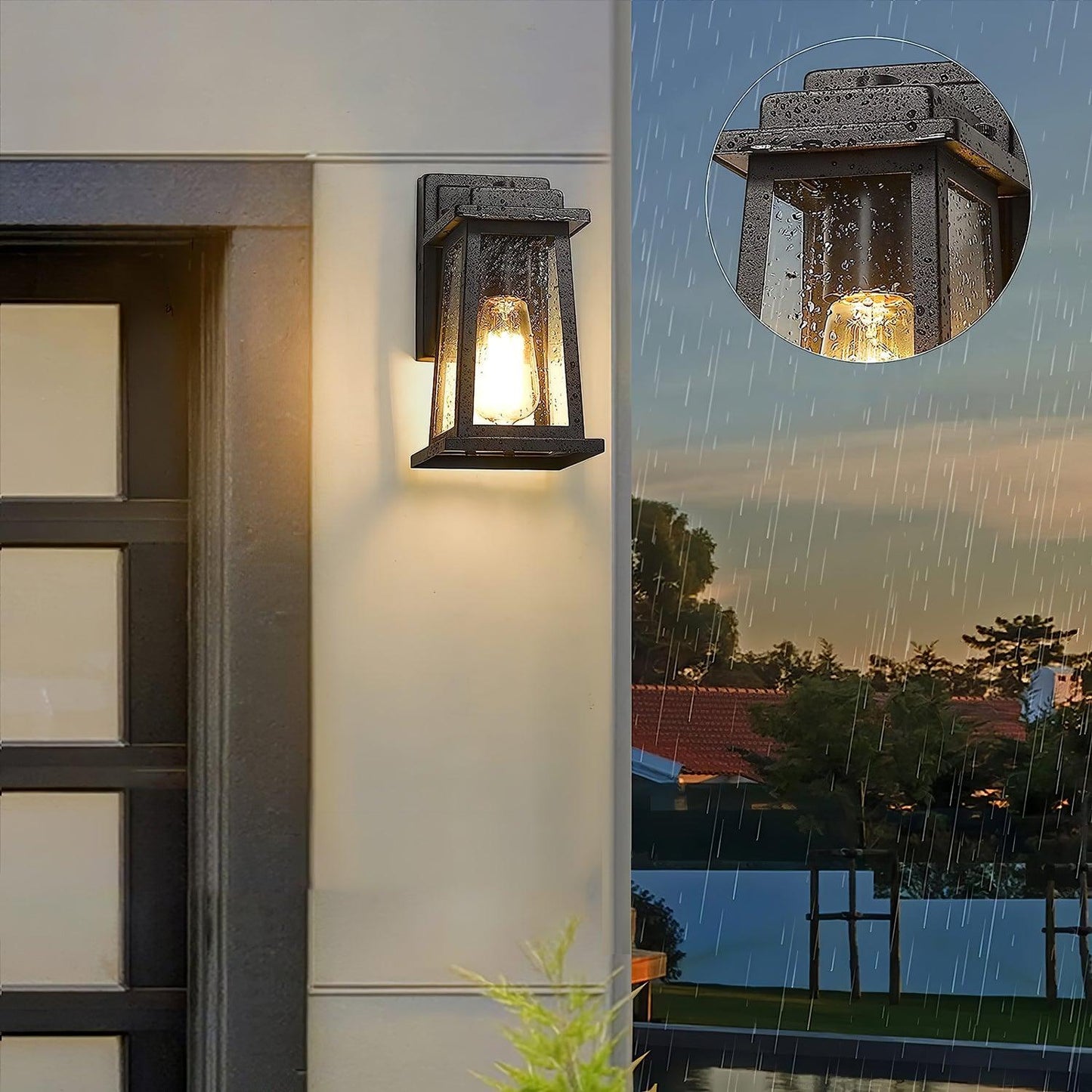 Outdoor Lantern Wall Lamp