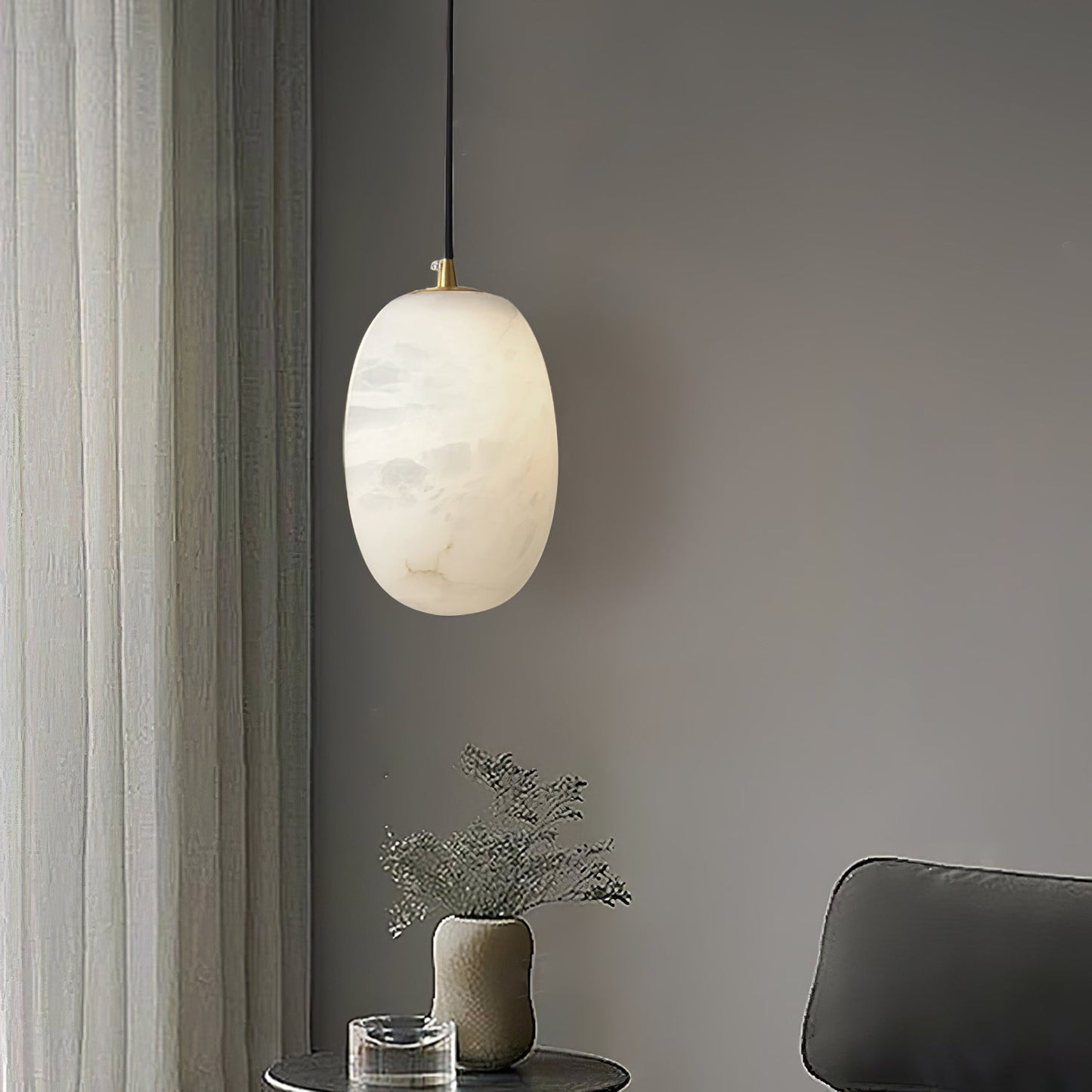 Pebble Alabaster Pendant Lamp