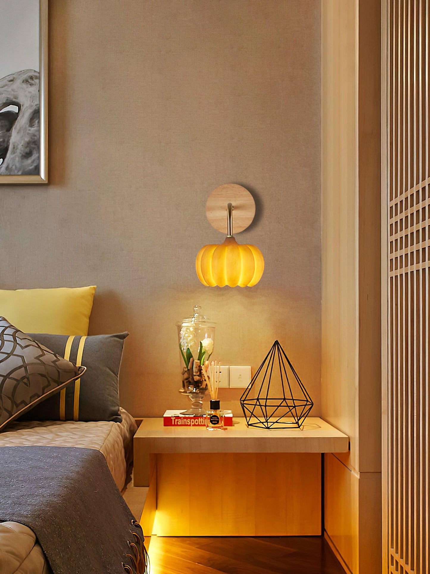 Pumpkin Wall Light