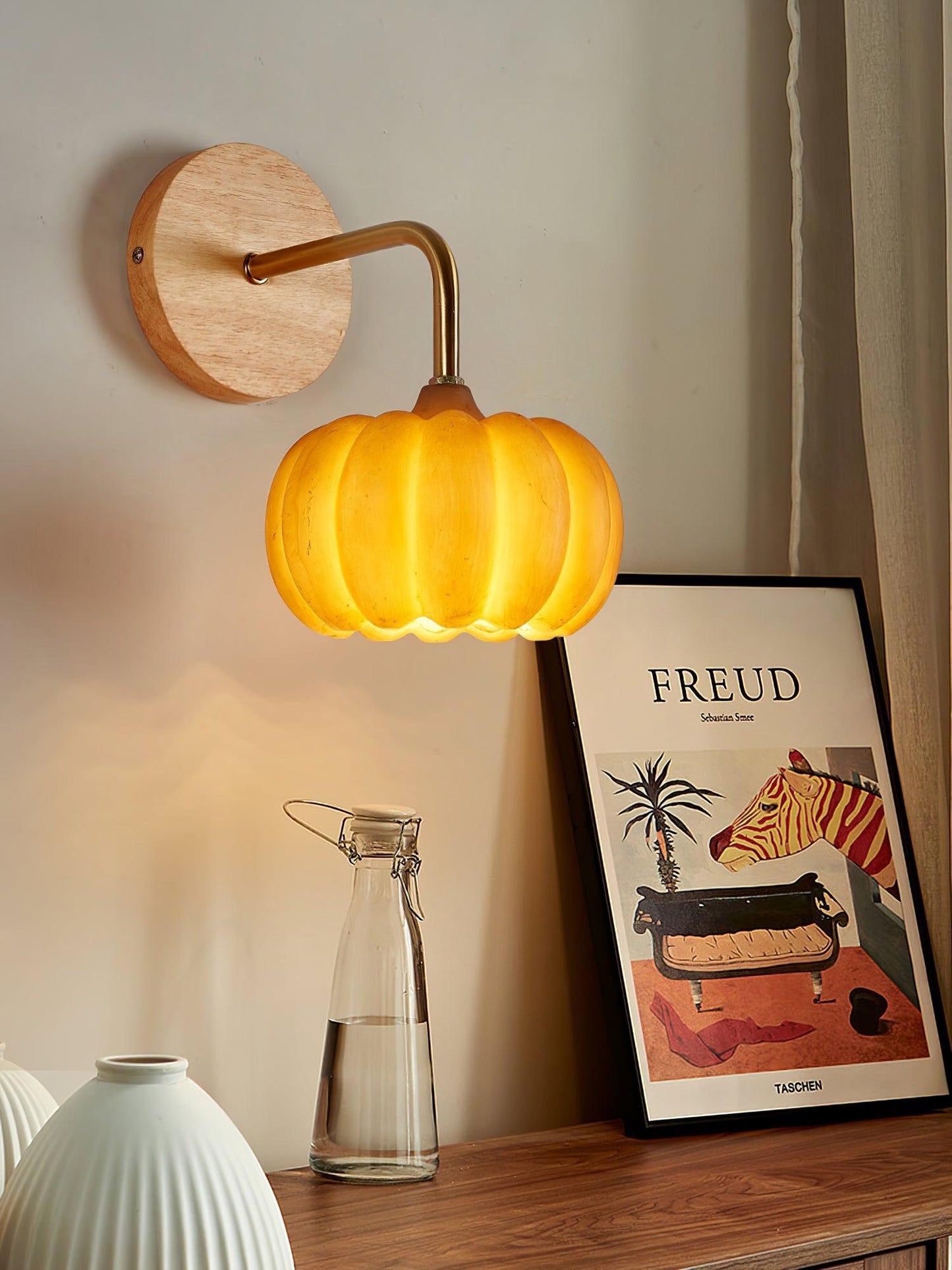 Pumpkin Wall Light