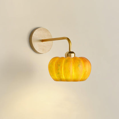 Pumpkin Wall Light