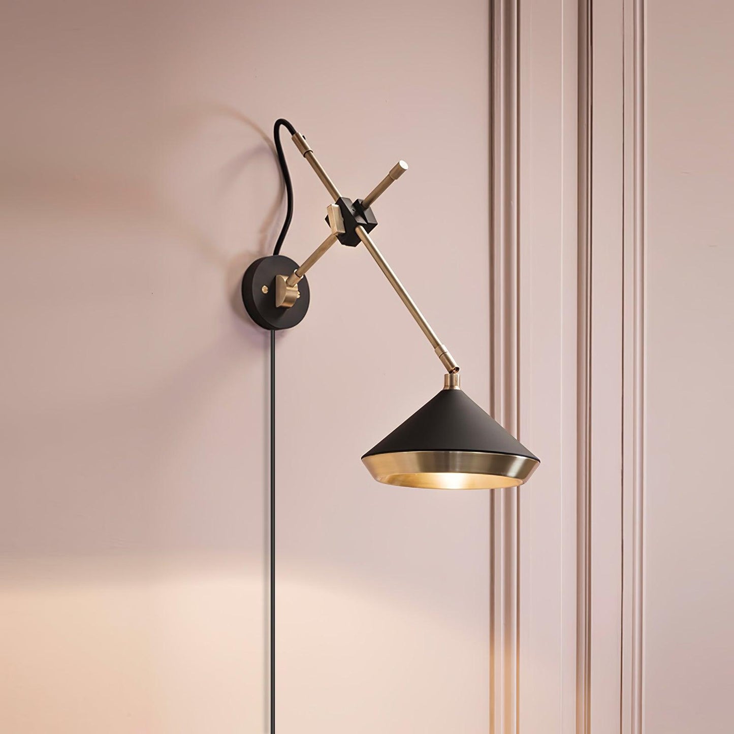 Shear Plug-in Wall Light