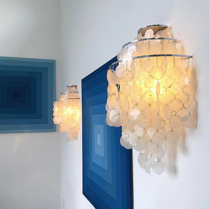 Shell Cascading Wall Light