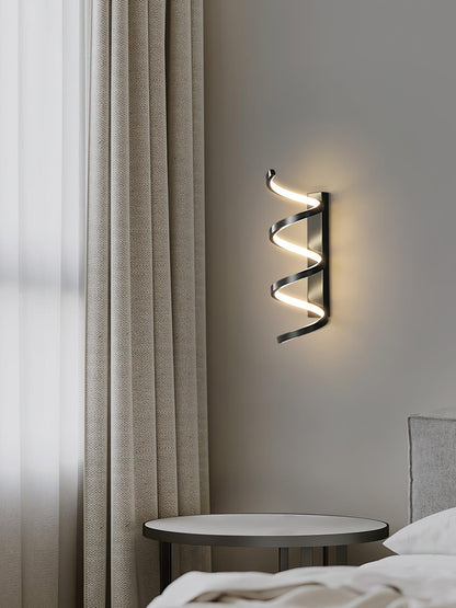 Spiral Wall Light