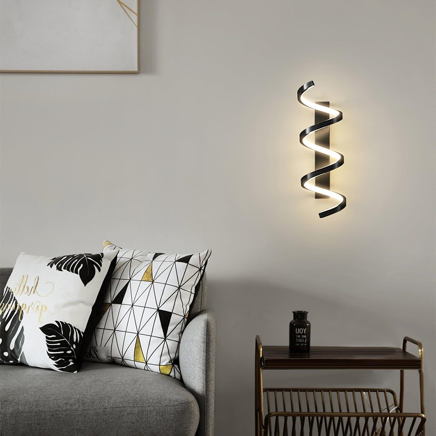 Spiral Wall Light