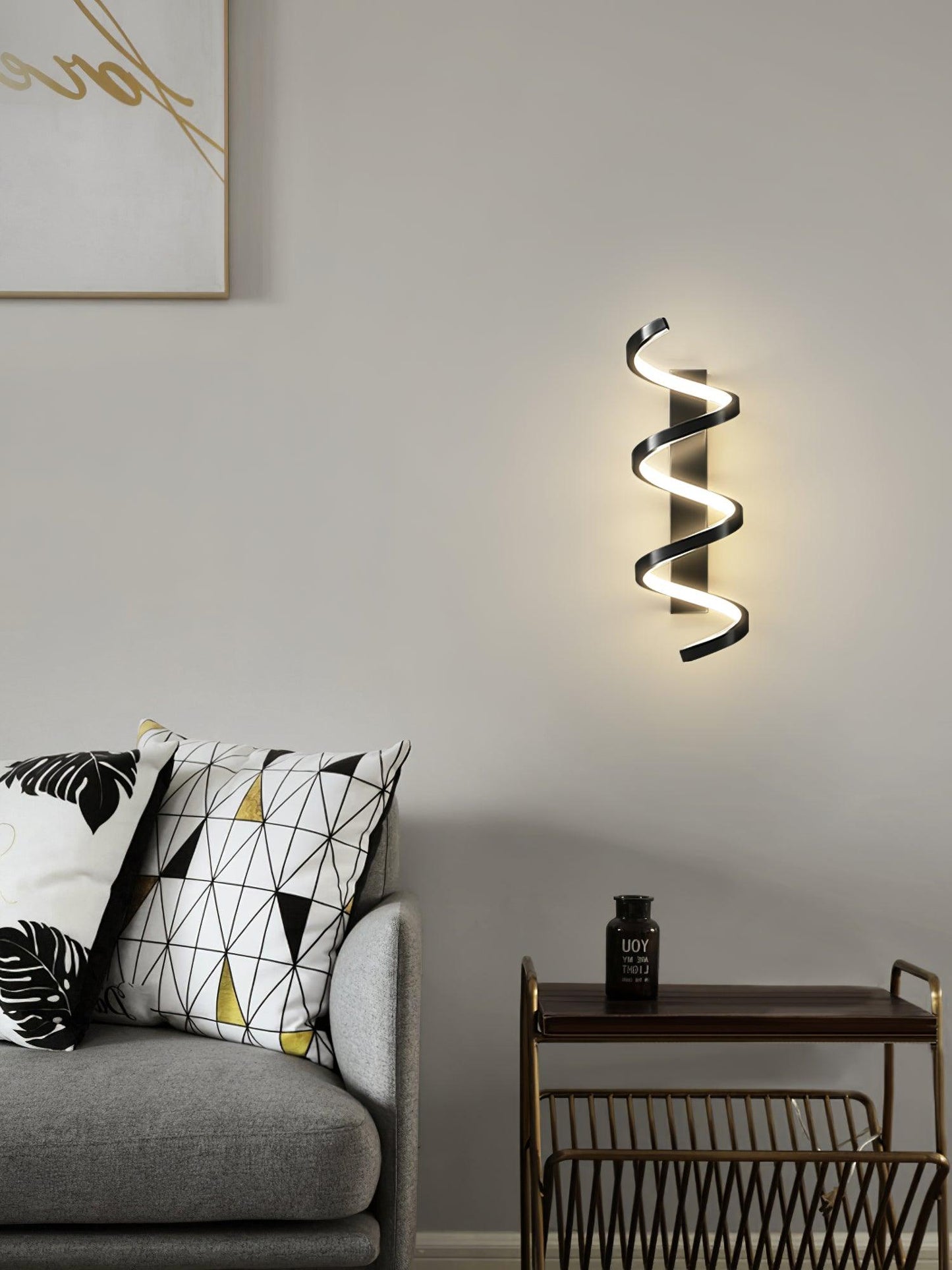 Spiral Wall Light