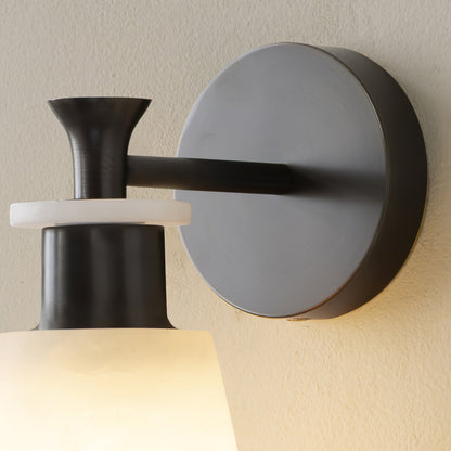 Tapered Alabaster Wall Sconce