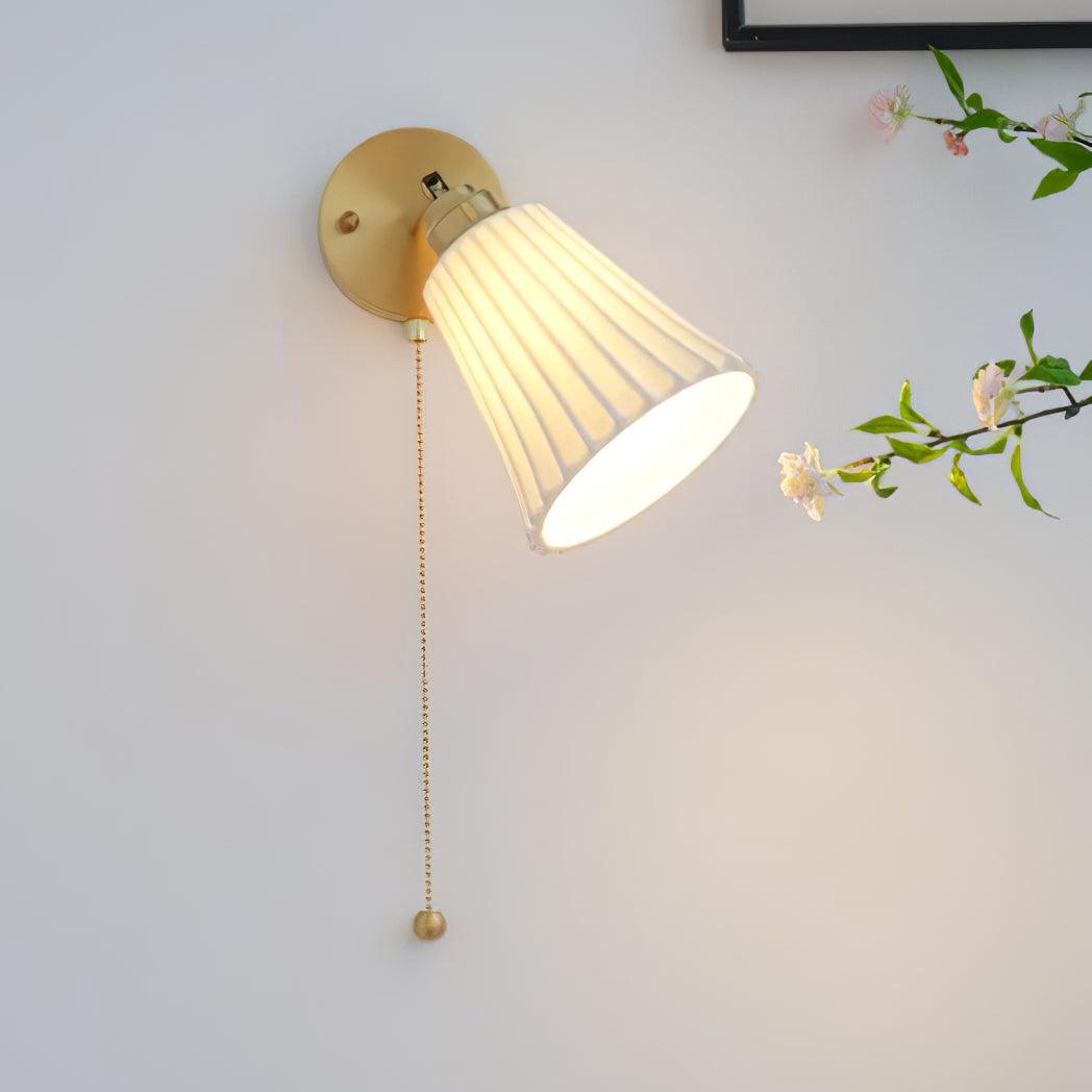 Trumpet Ceramic Wall Light