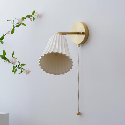 Trumpet Ceramic Wall Light