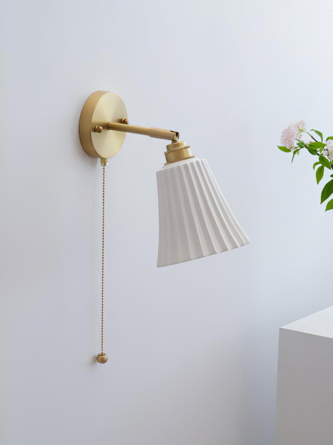 Trumpet Ceramic Wall Light