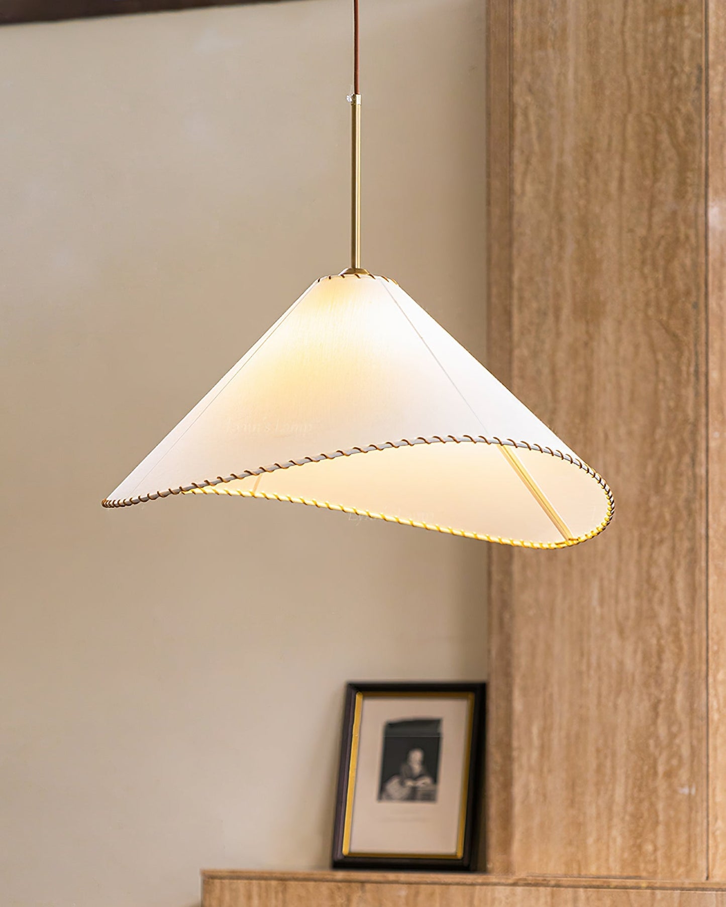 Twisted Shade Pendant Lamp